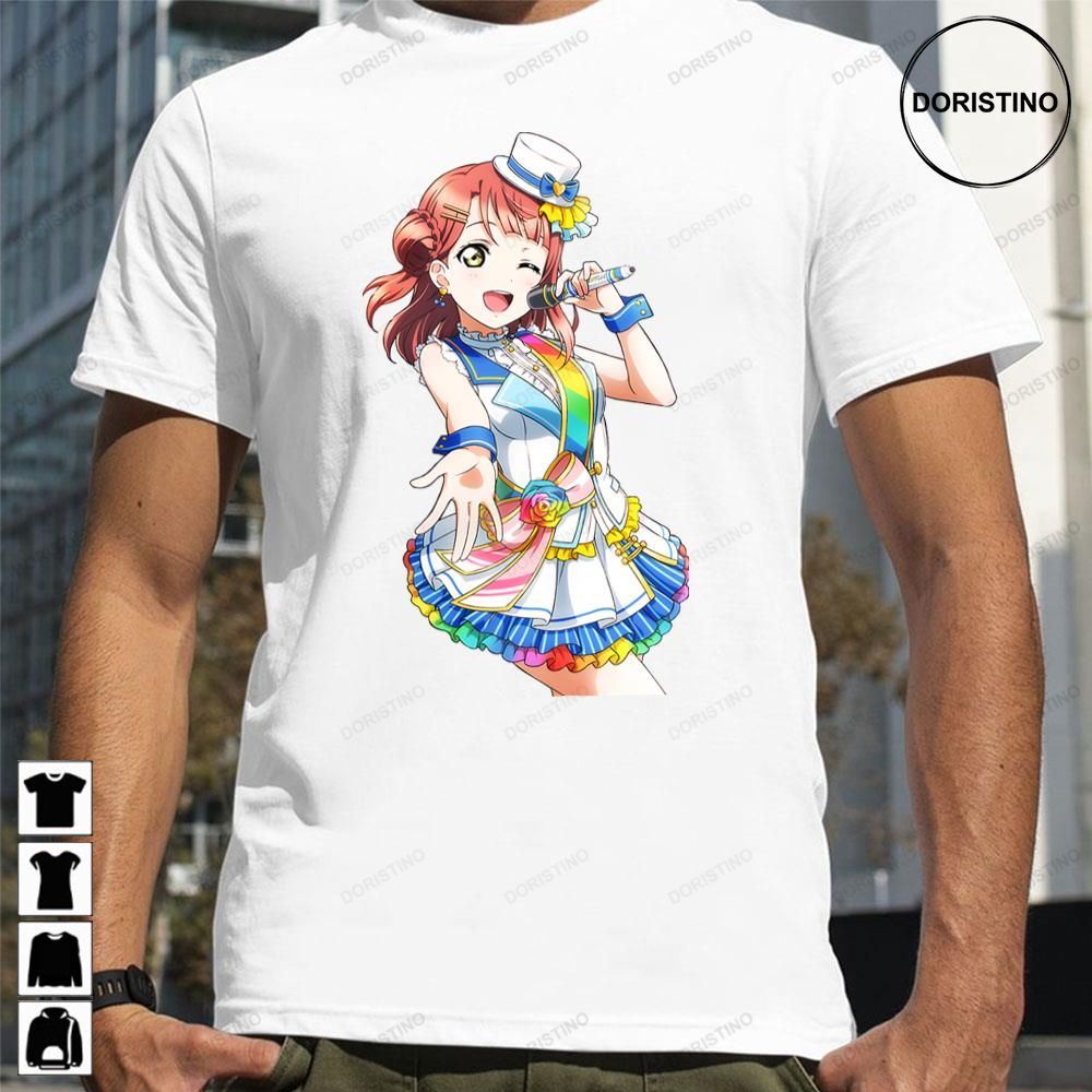 Ayumu Uehara Rainbow Rose Love Live All Stars Limited Edition T-shirts